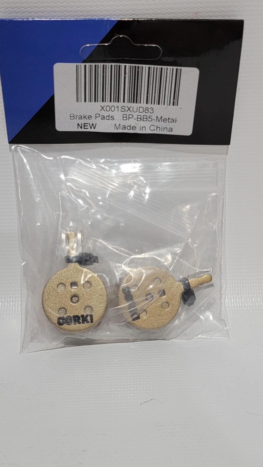 Corki Cycles Bike Brake Pads BP-BB5 Metal Disc Pair Fits Avid BB5 Mechanical MTB