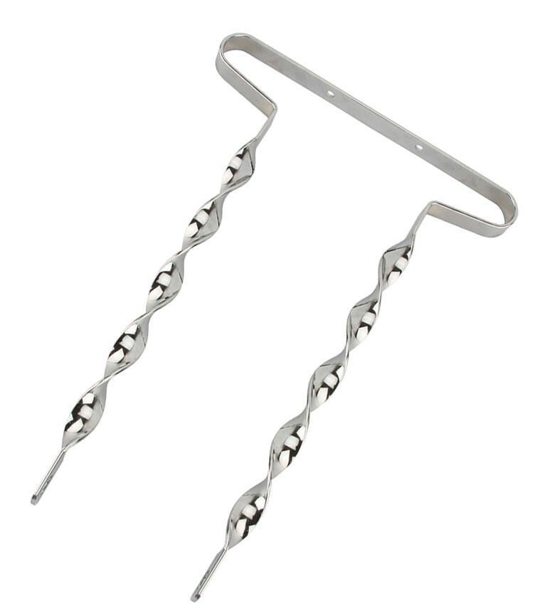F&R Lowrider Chrome Flat Twisted Bumper 24″/26″ Bikes Trikes Choppers Cruisers.
