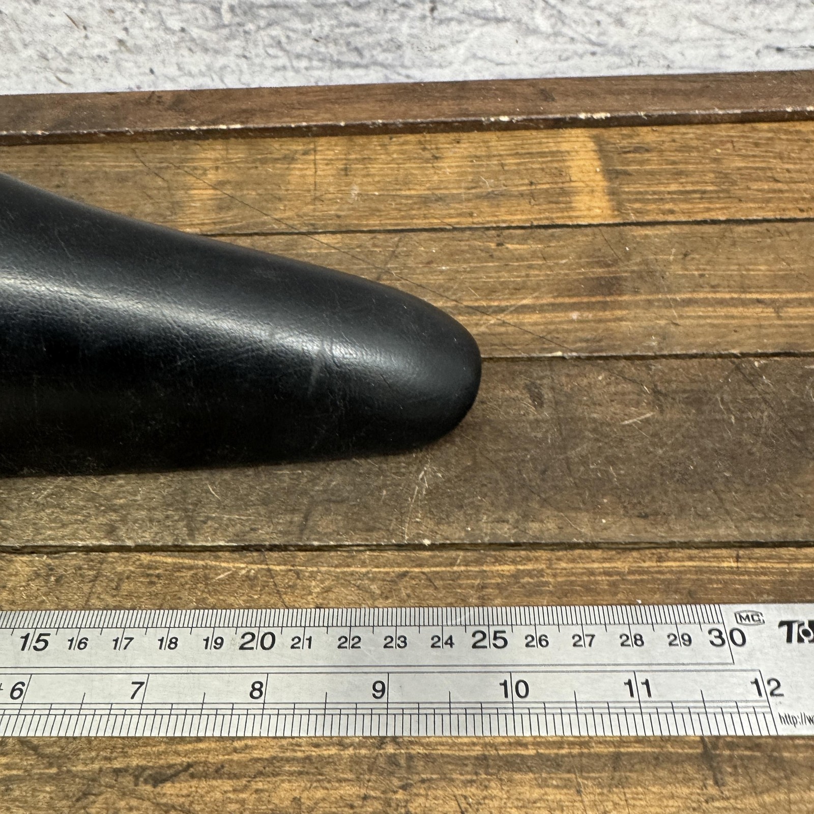 Vintage Fuji Road Look Bicycle Saddle Seat Black Road Racing Bike 70s 80s