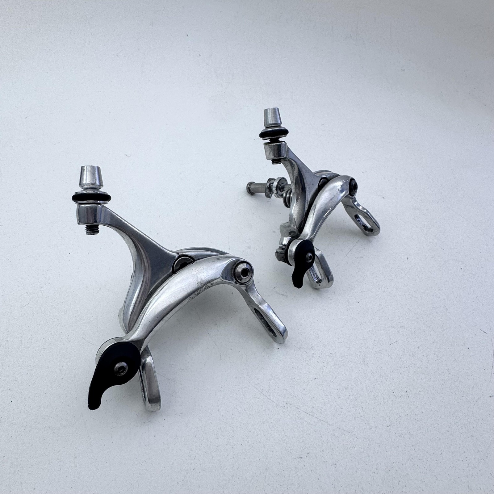 Vintage RC462 Road Bike Dual Pivot Brake Calipers Front Rear Silver Alloy A49