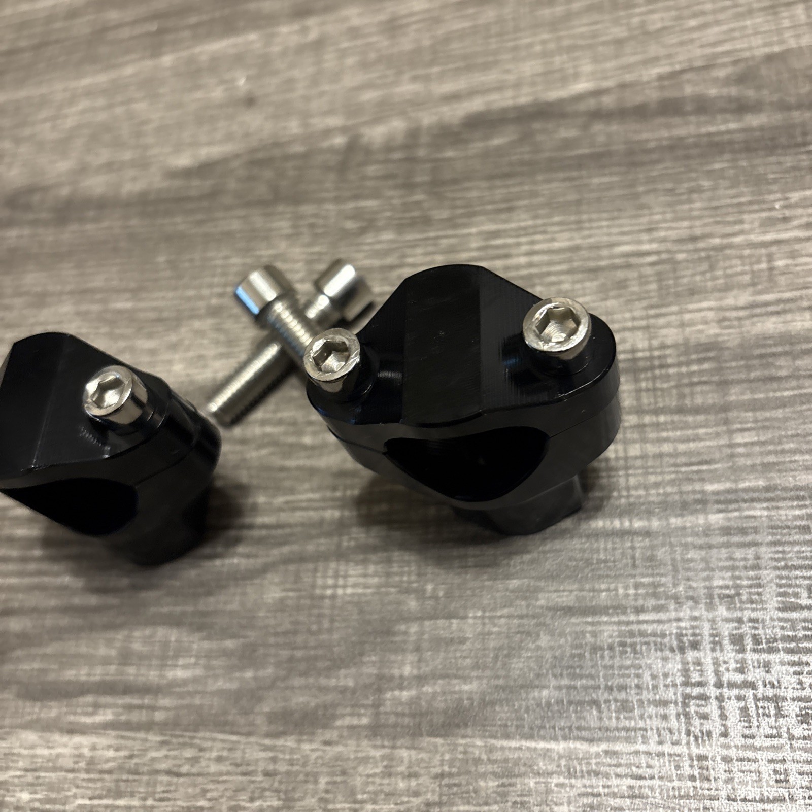 Dirt Bike Handlebar Riser,CNC Motorcycle Handle Bar Mounts Clamps for black
