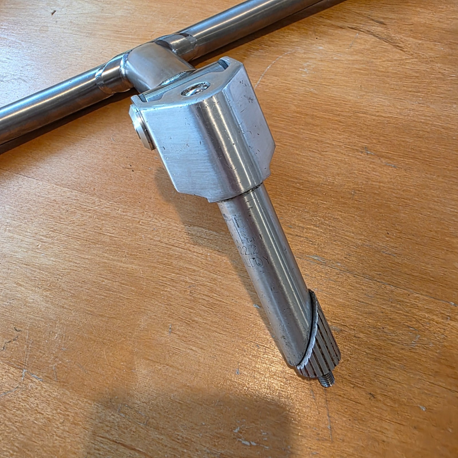 Girvin Flexstem XST, Titanium Bars 560 MM, stem 1 » – 130mm, Used VGC *
