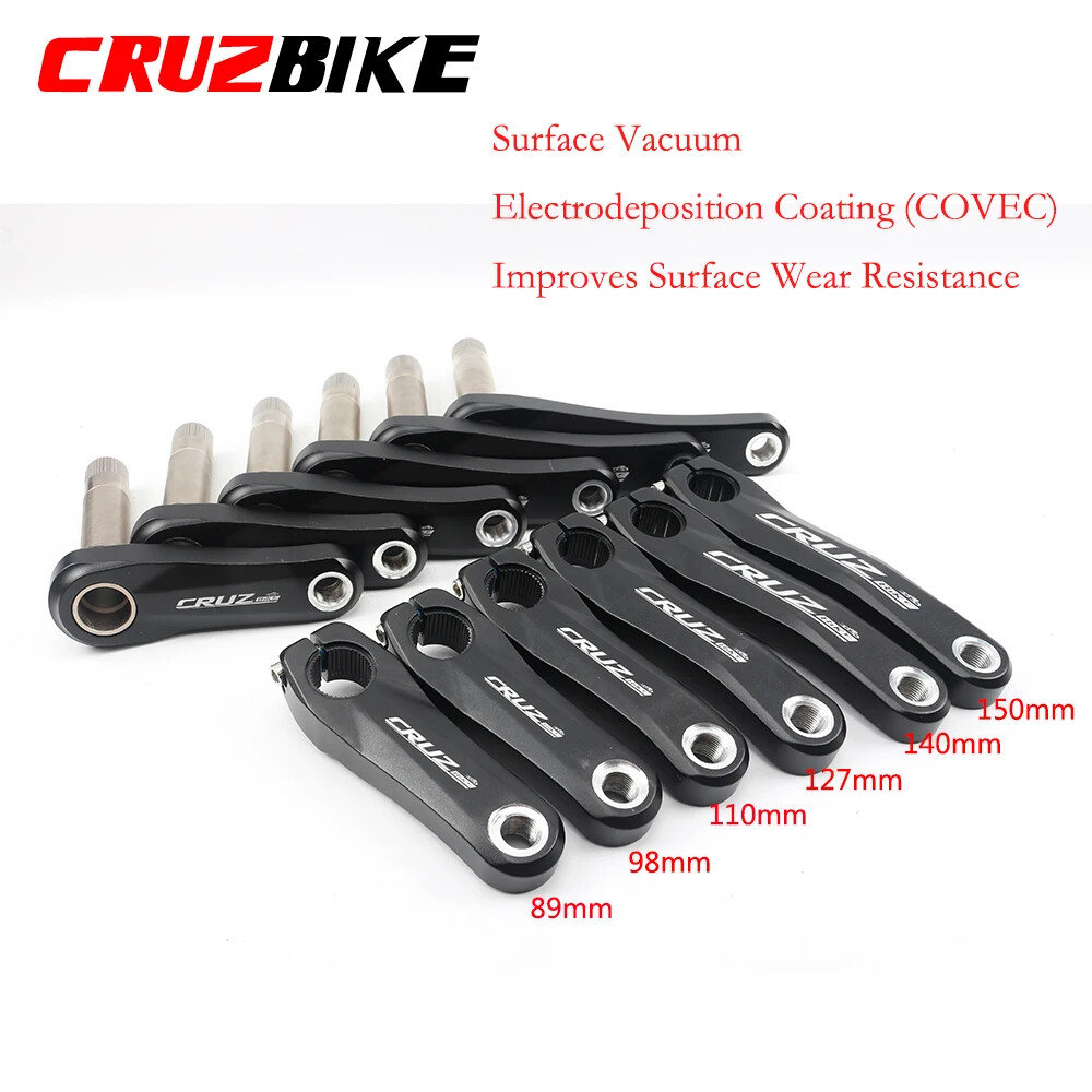 MTB Child Folding Bicycle Cranksets 89/98/110/127/140/150mm Crank Arm