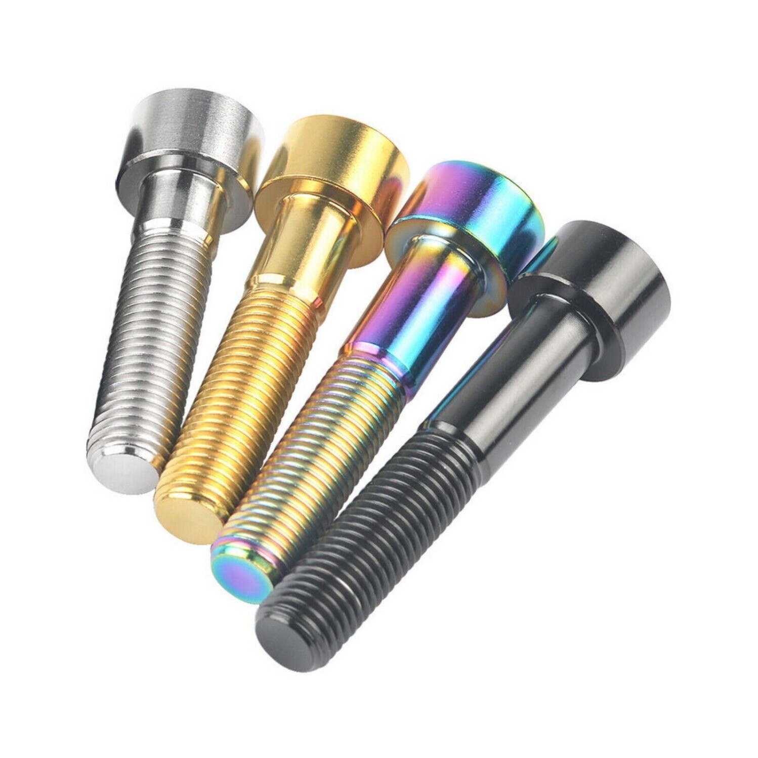 Titanium Ti Bicycle M10x20/25/30/35/40-60mm Screws Allen Hex Socket Head Bolts