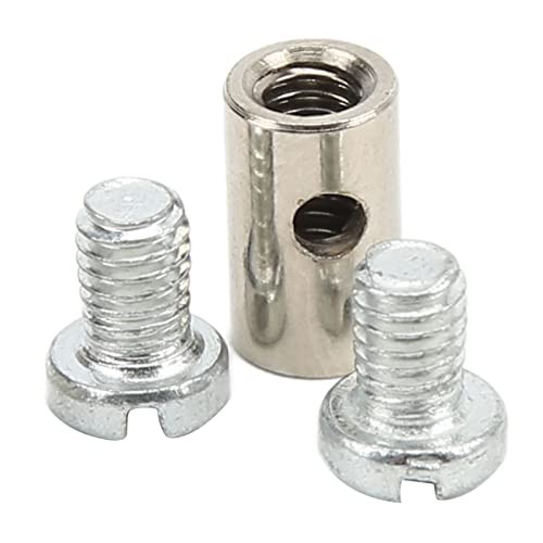 Motorcycle Throttle Screw Cable Ends, 6mm/0.2in Brake Lever Repair Cable