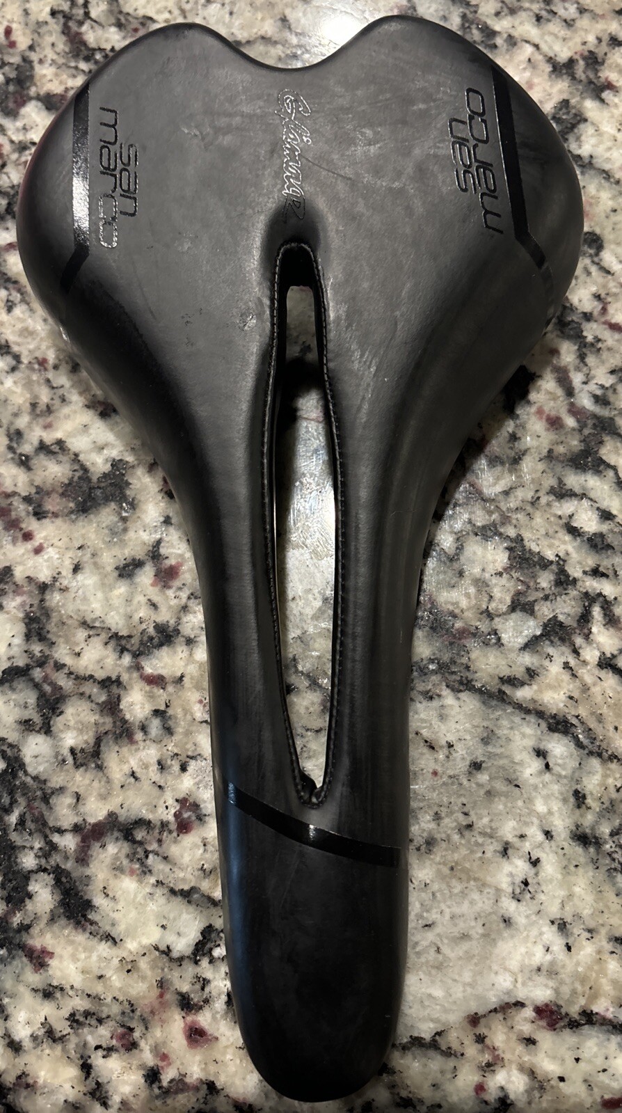 Selle San Marco Era Racing Glamour Open Saddle Road Bike 270 x 158 mm Black