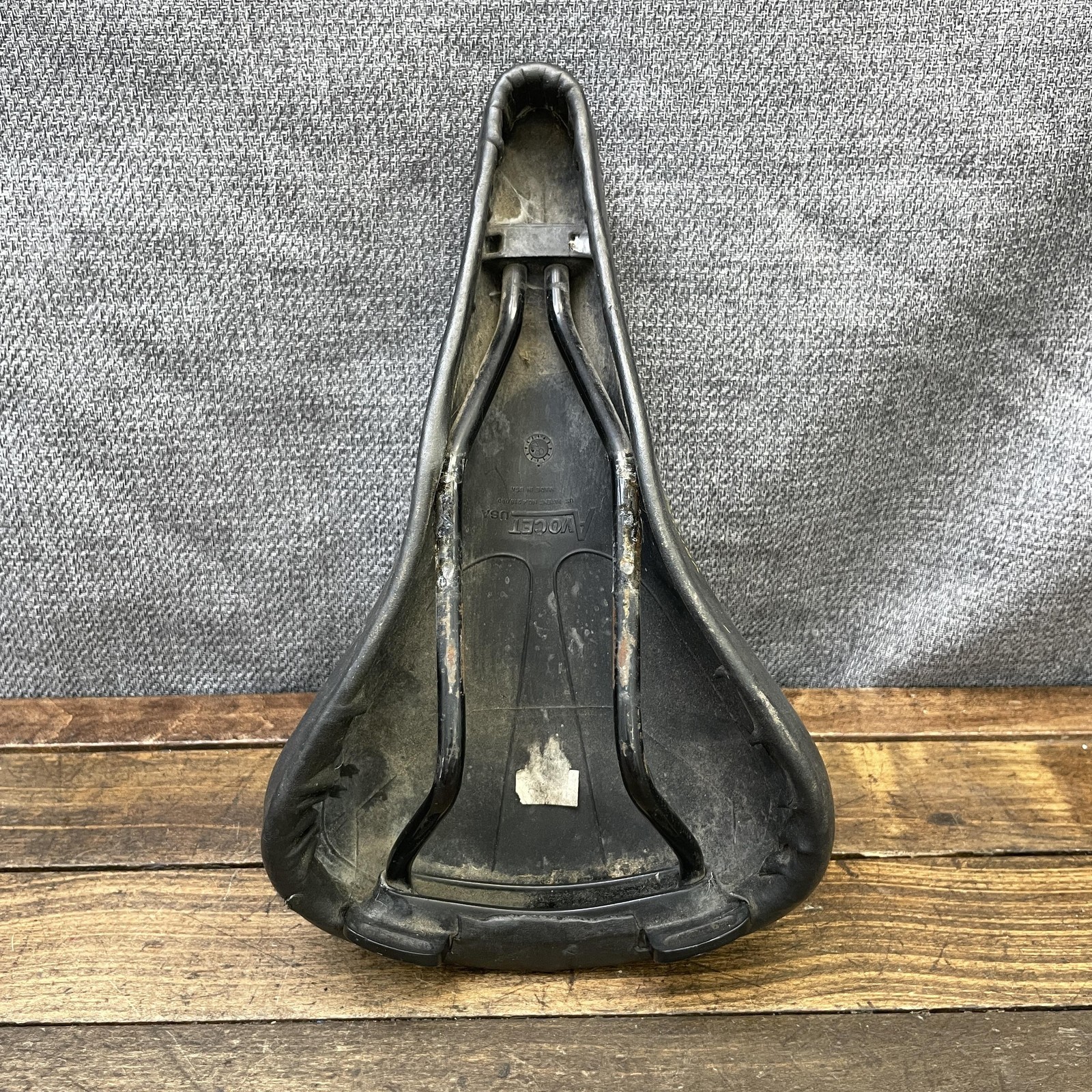 Vintage Avocet Touring II Seat Saddle Black Comfort Road Tour ATB Bike USA 390g
