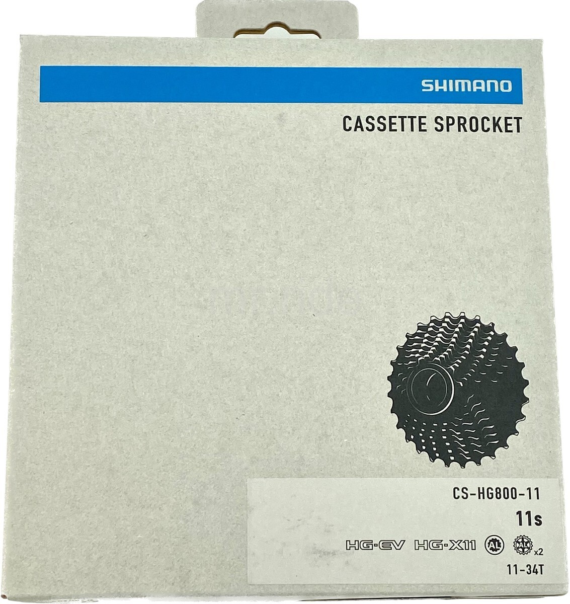 Shimano Ultegra CS-HG800 11-34T 11 Speed Road Bike Cassette HG-EV,Fits R8000/GRX