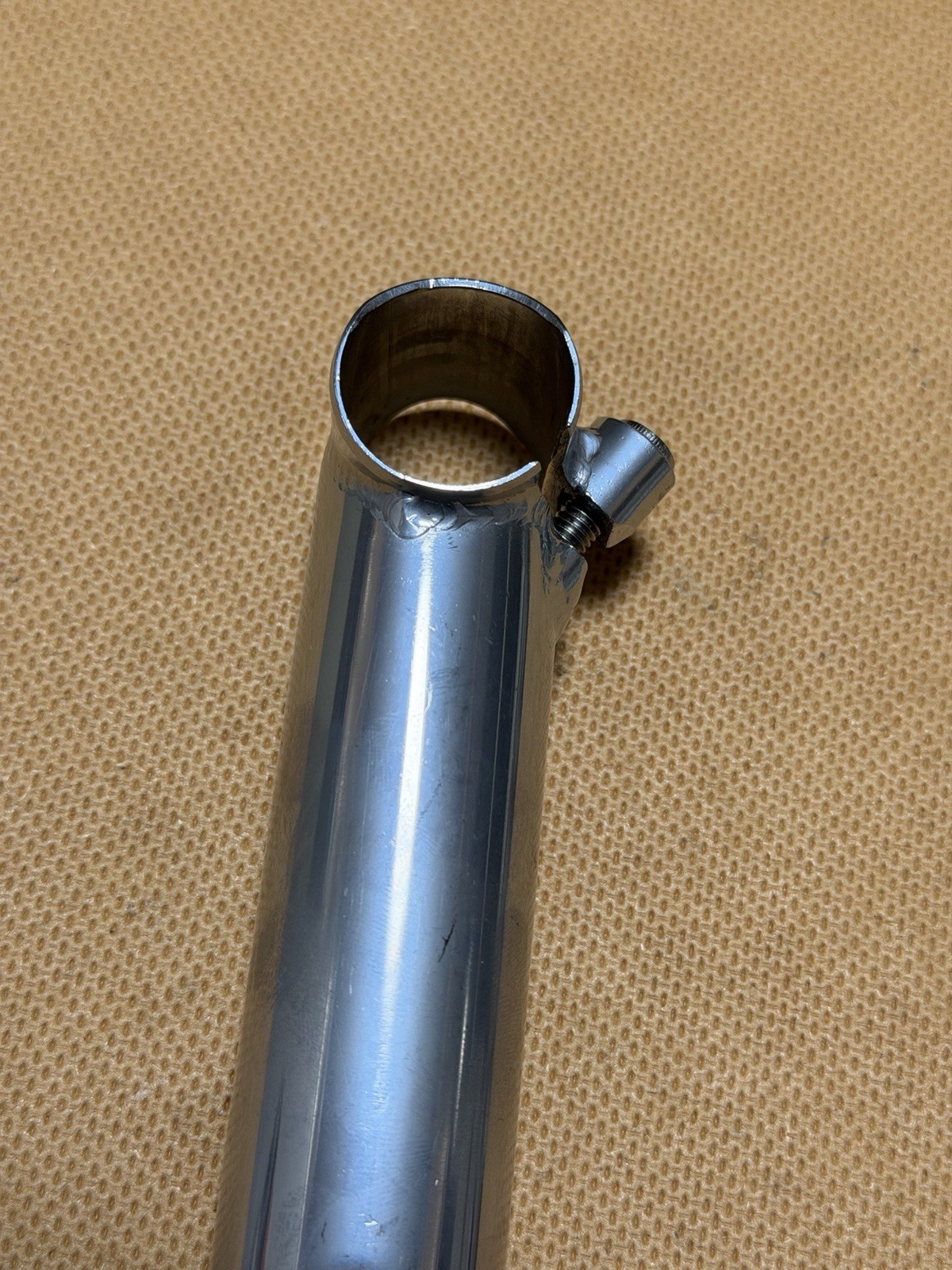 Vintage 1990s Steel Threadless Stem – 1 1/4″ Steerer, 125mm, 25.4mm Clamp