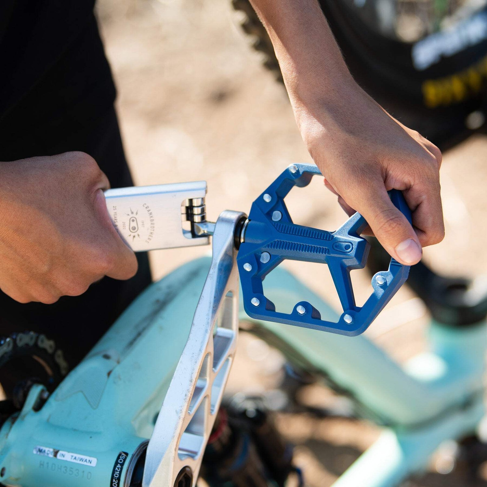 Crankbrothers Stamp 1 Gen 2 MTB Pedals, Large