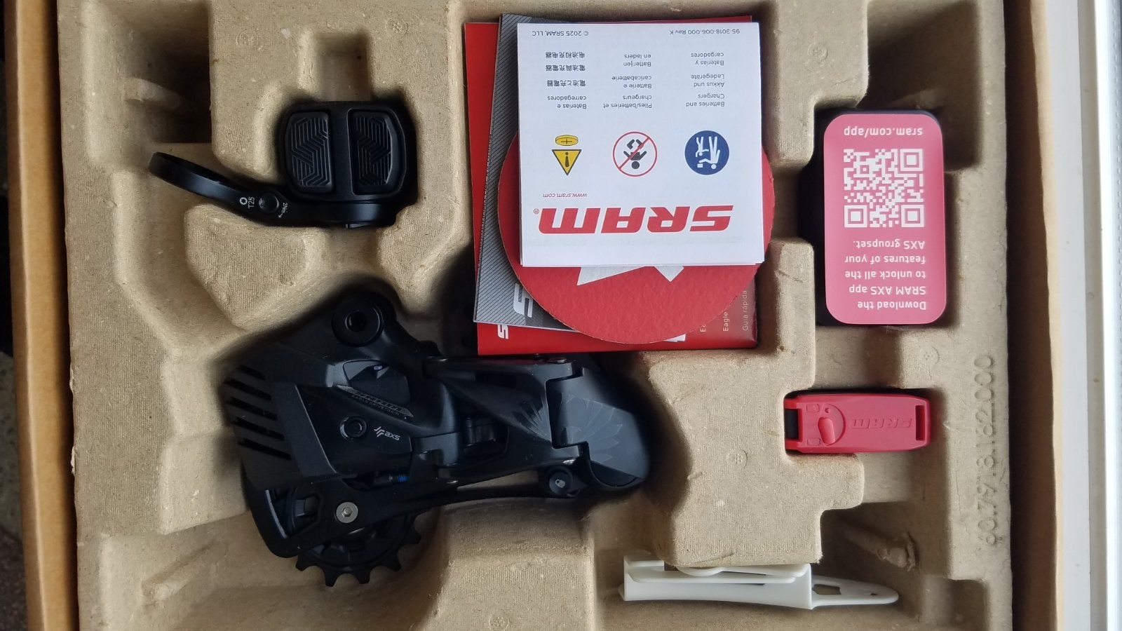 Sram s500 Egl AXS derailleur Upgrade Kit Pod Controller 2026 00.7918.419.000