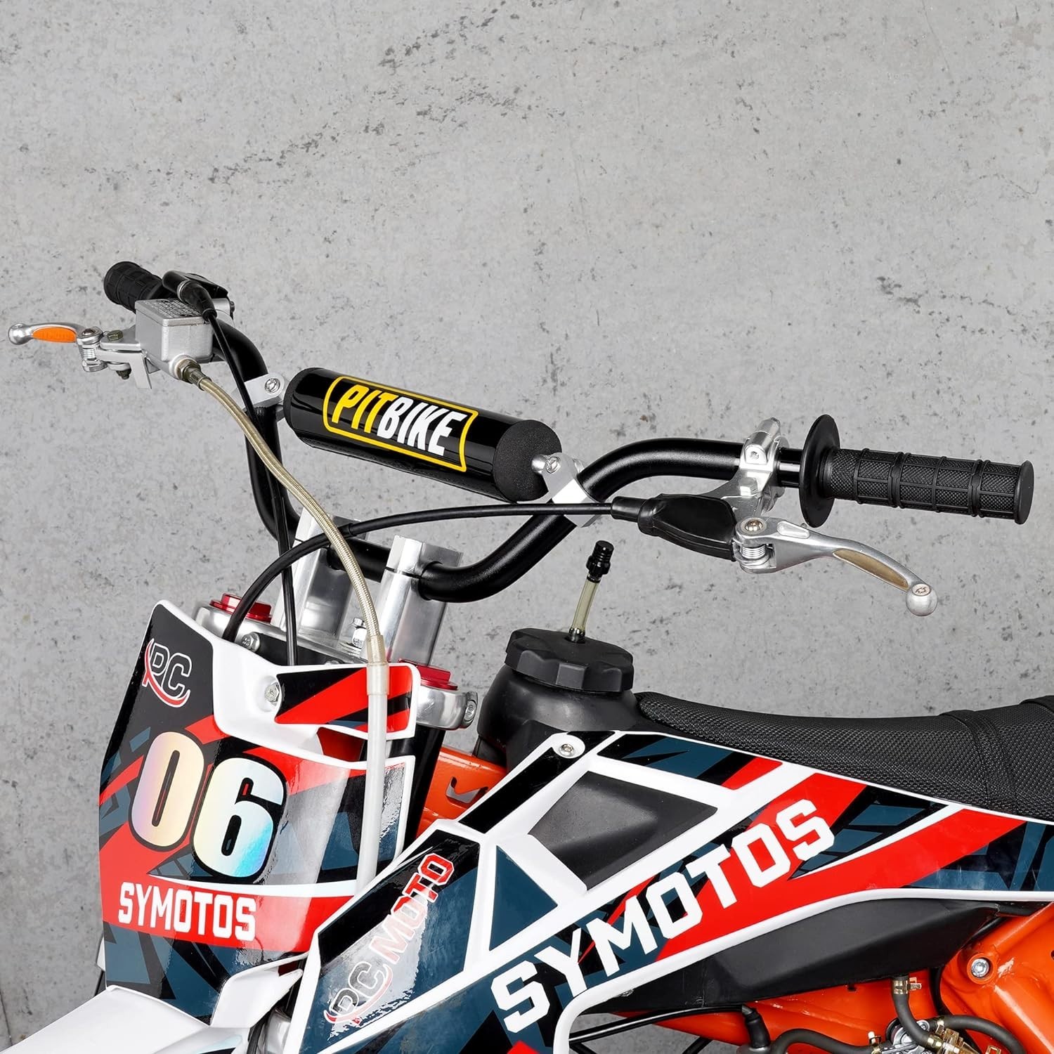 Upgraded 7/8» Dirt Bike Handlebars – Lightweight Aluminum with Anti-Slip Grip