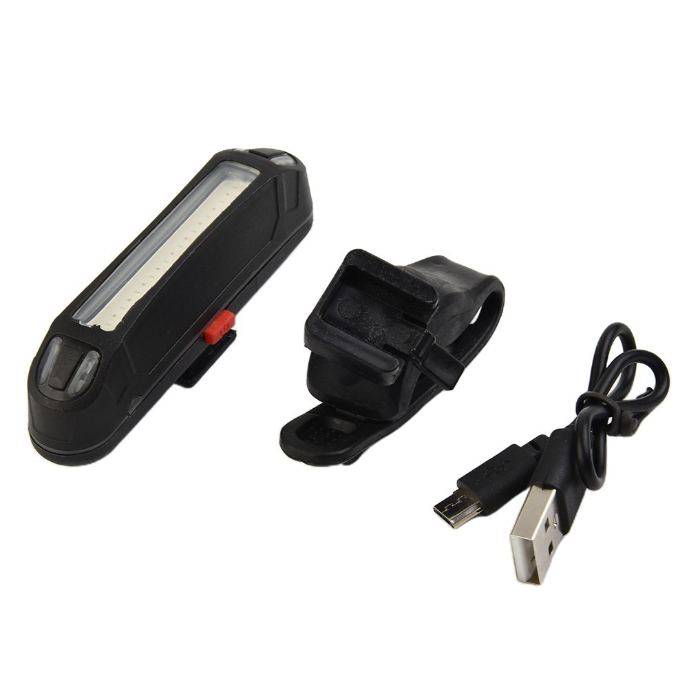 USB Rechargeable LED Bicycle Headlight Bike Front Rear Lamp Cycling Taillight