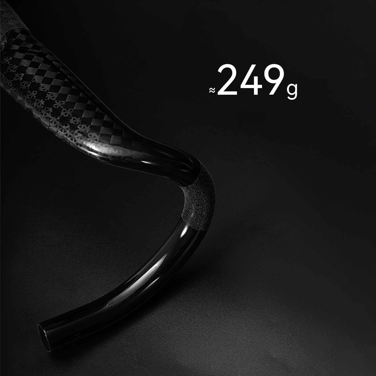 8K Carbon Fiber Gravel Handlebar Racing Road Bike Bicycle Handle Drop Bar 31.8mm