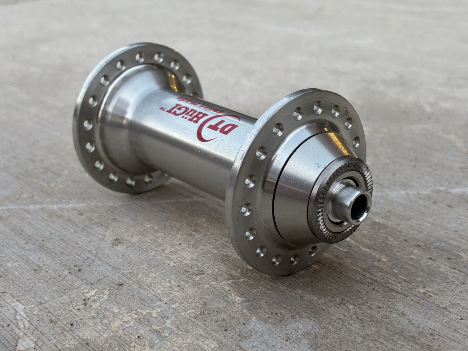 NOS DT Swiss Hugi QR Front Hub | 36-hole / Made in Switzerland