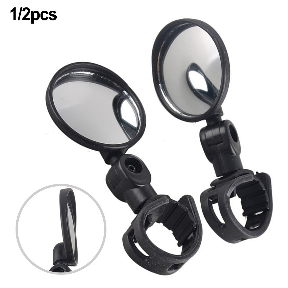 Handlebar Rear View Glass 5.1*5.1cm Accessories Adjustment Mirror Multi-Angle
