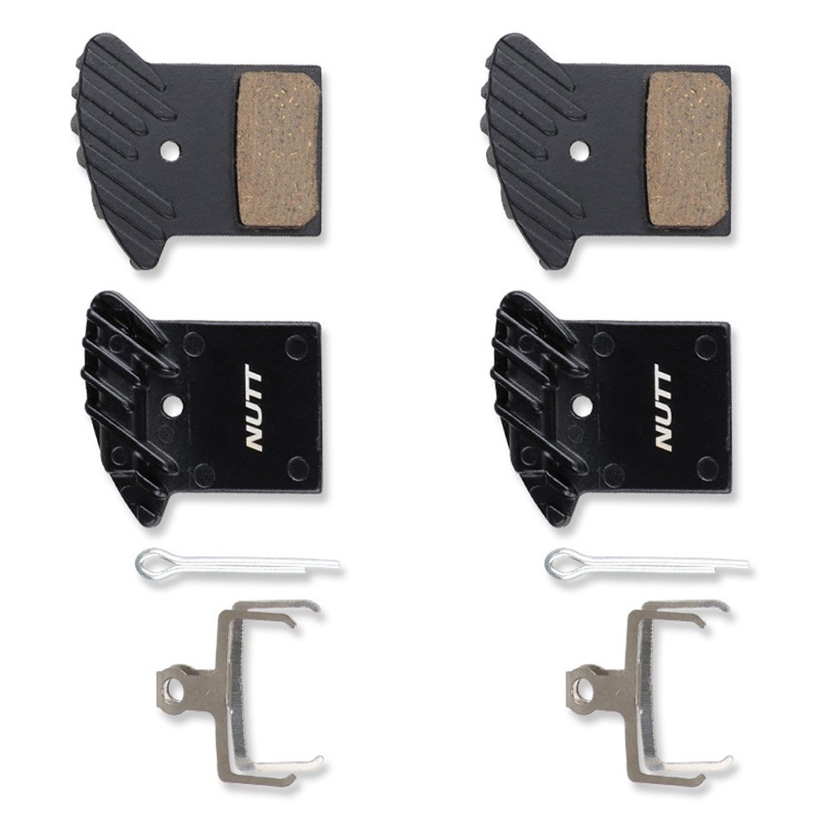 Disc Brake Pads For NUTT Heat Dissipation Hydraulic Caliper Parts for 2 Pair