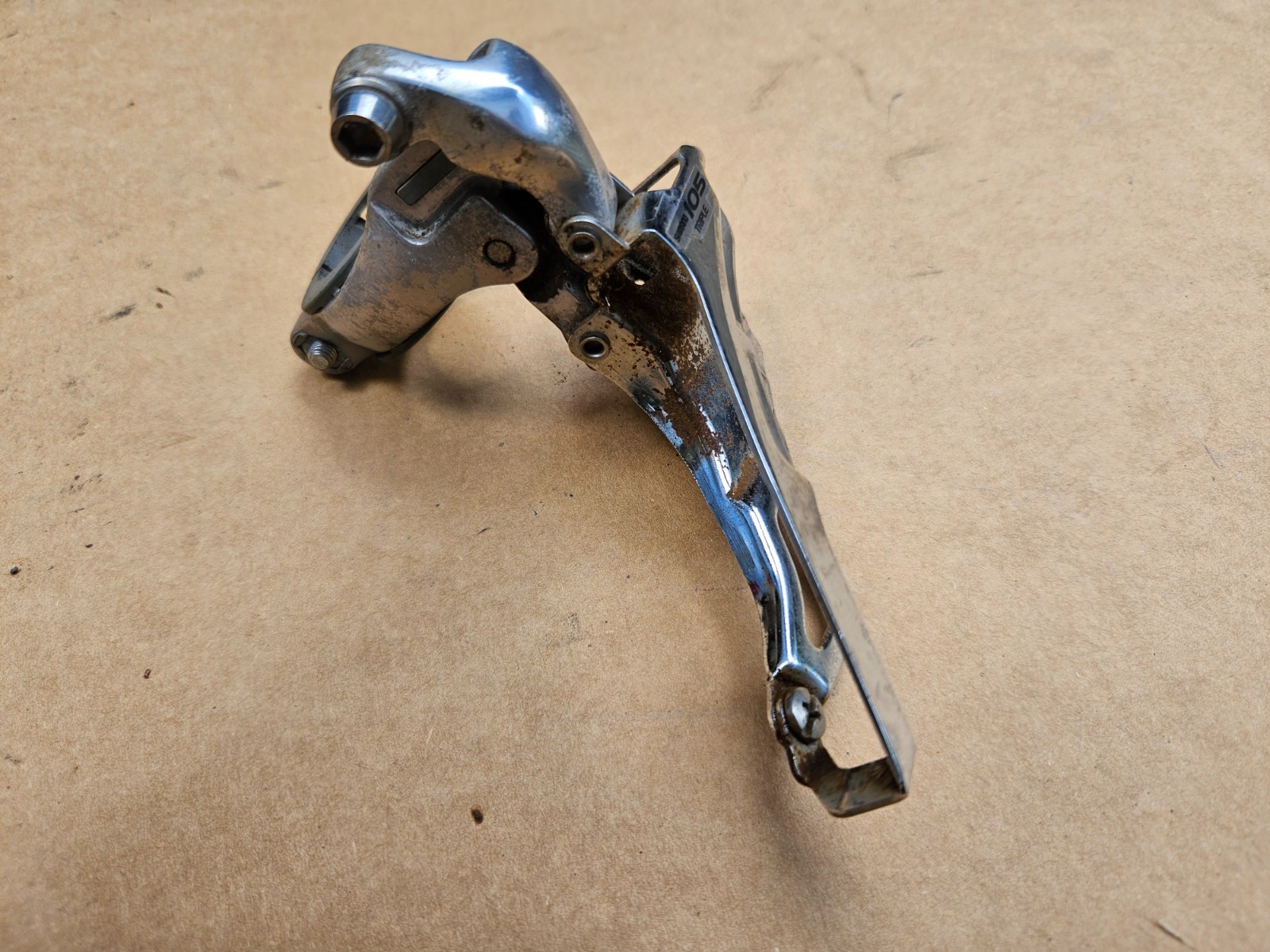 Shimano 105 Triple Front Derailleur 28.6mm Clamp Bottom Pull FD-5603 10sp