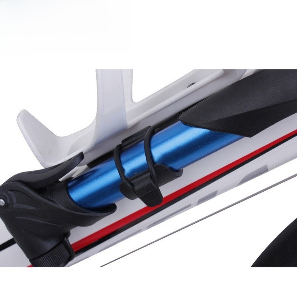 for 2 Pack Bike Pump Holder with Silicone Strap for Secure Frame Attachment