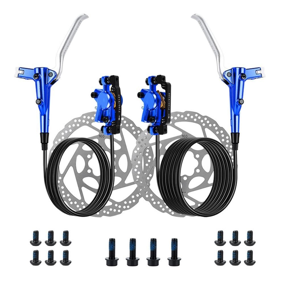 for 2 Piston Hydraulic Brake Set for Mountain Biking with Hose Lengths 800mm