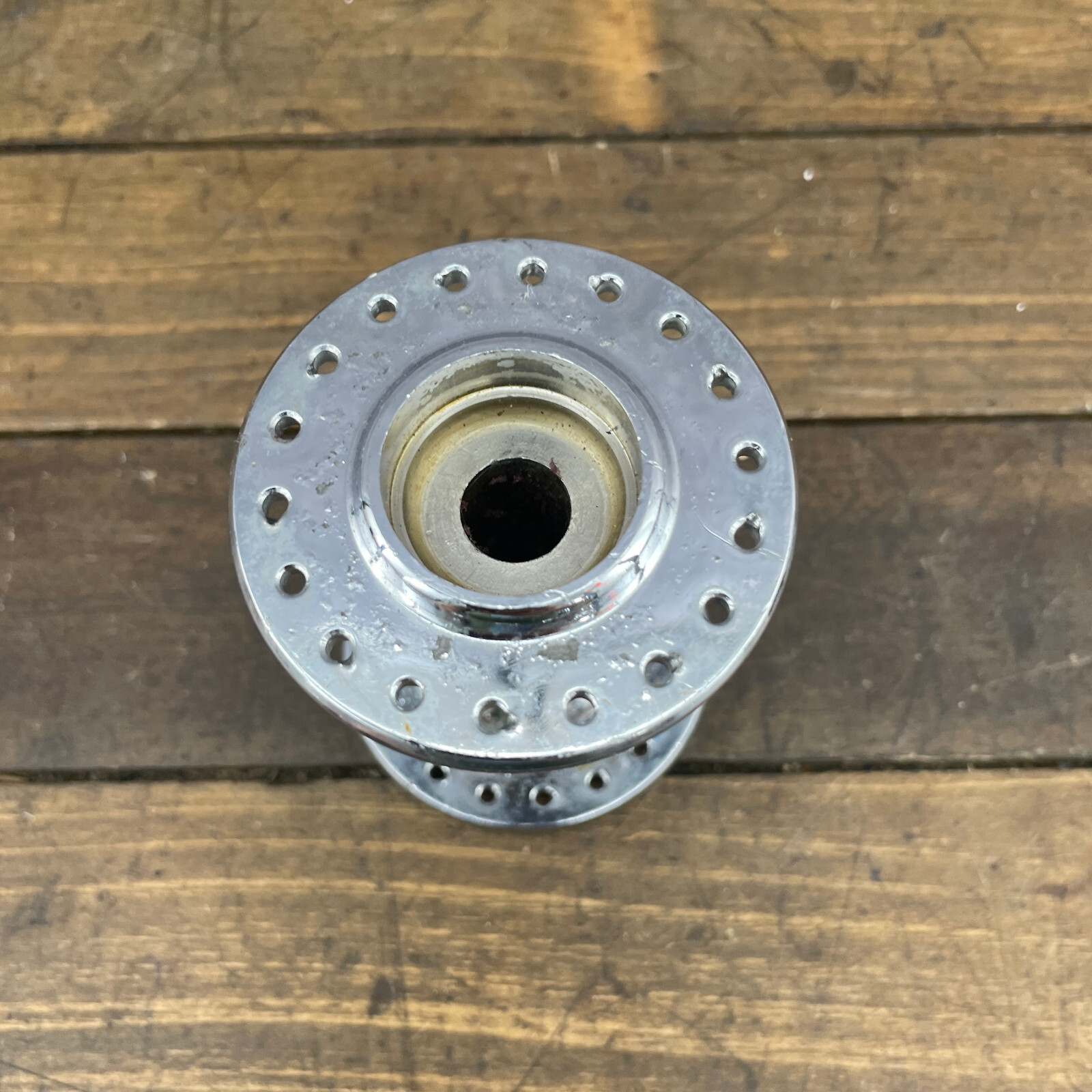 Vintage Sunshine Gyromaster Front Hub SHELL 36 Hole 36h 82 Gyro Master Chrome