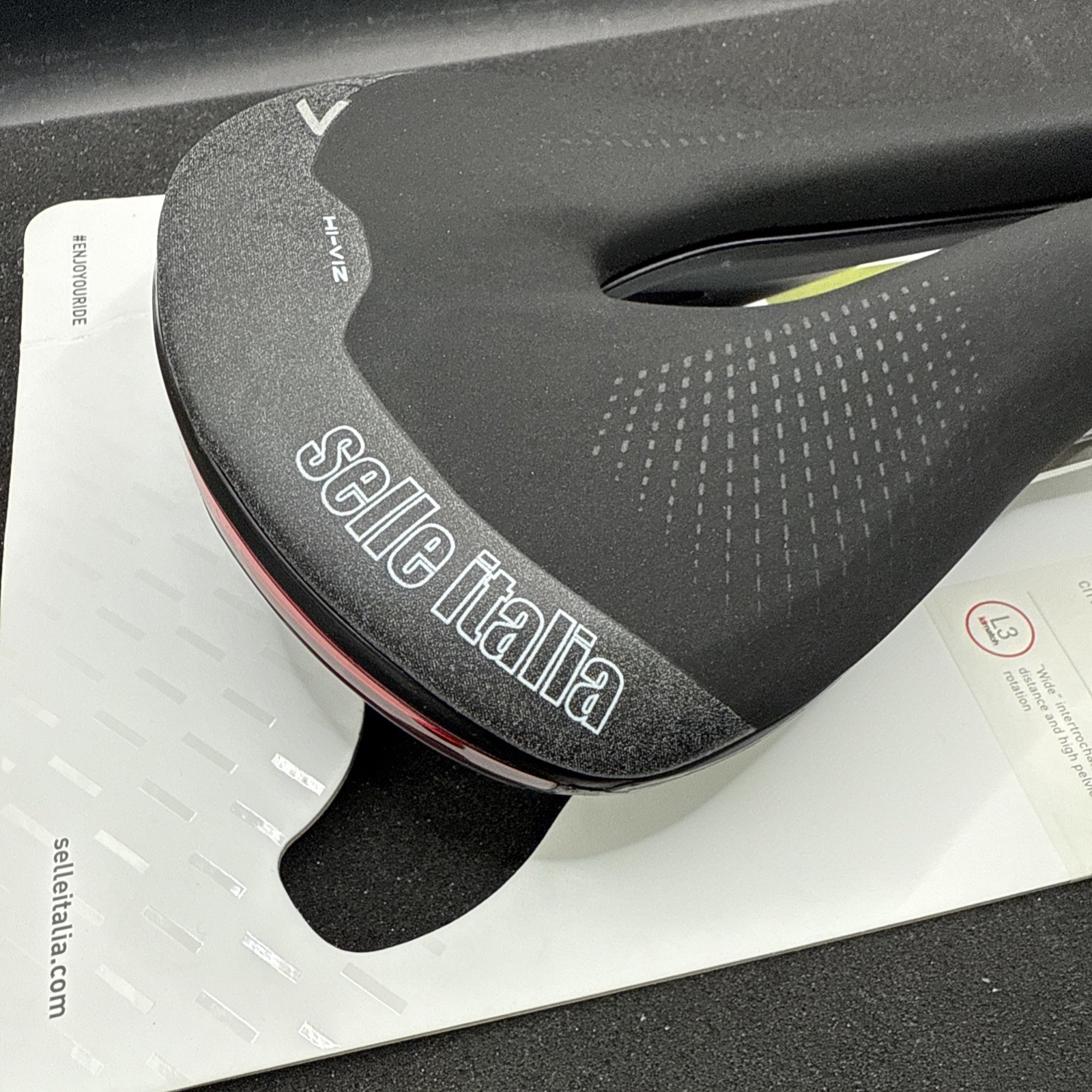 Selle Italia St7 Superflow Vision No Light Cycling Saddle Seat L3 165mm 9419-63