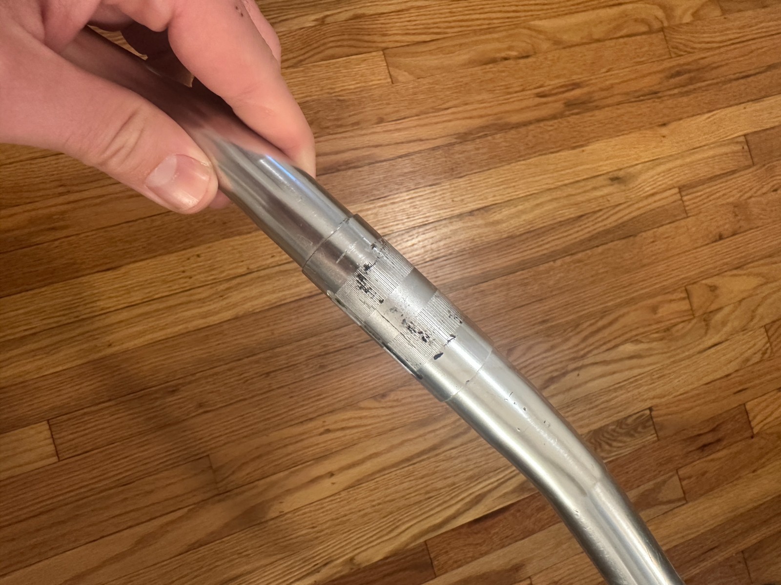 Nitto Jitensha B2522 570mm Handlebar Bicycle Bike 26.0 Clamp Silver