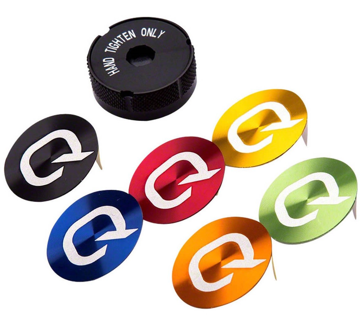Quarq Battery Cover with Colored Decals