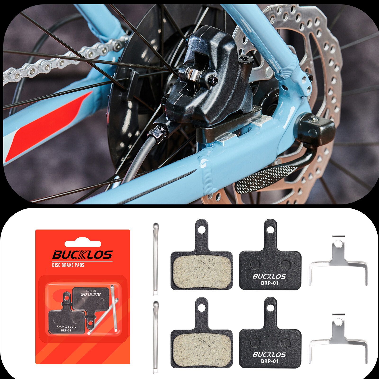 For Shimano Tektro B01S G01S E10.11 Disc Brake Pad Resin/Ceramic/Sintered Metall