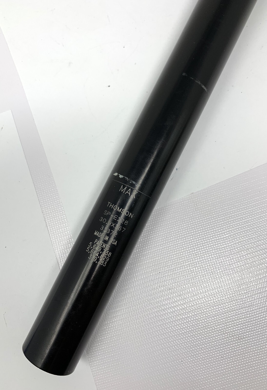 Thomson Elite 30.9 x 367 mm Black Seat Post