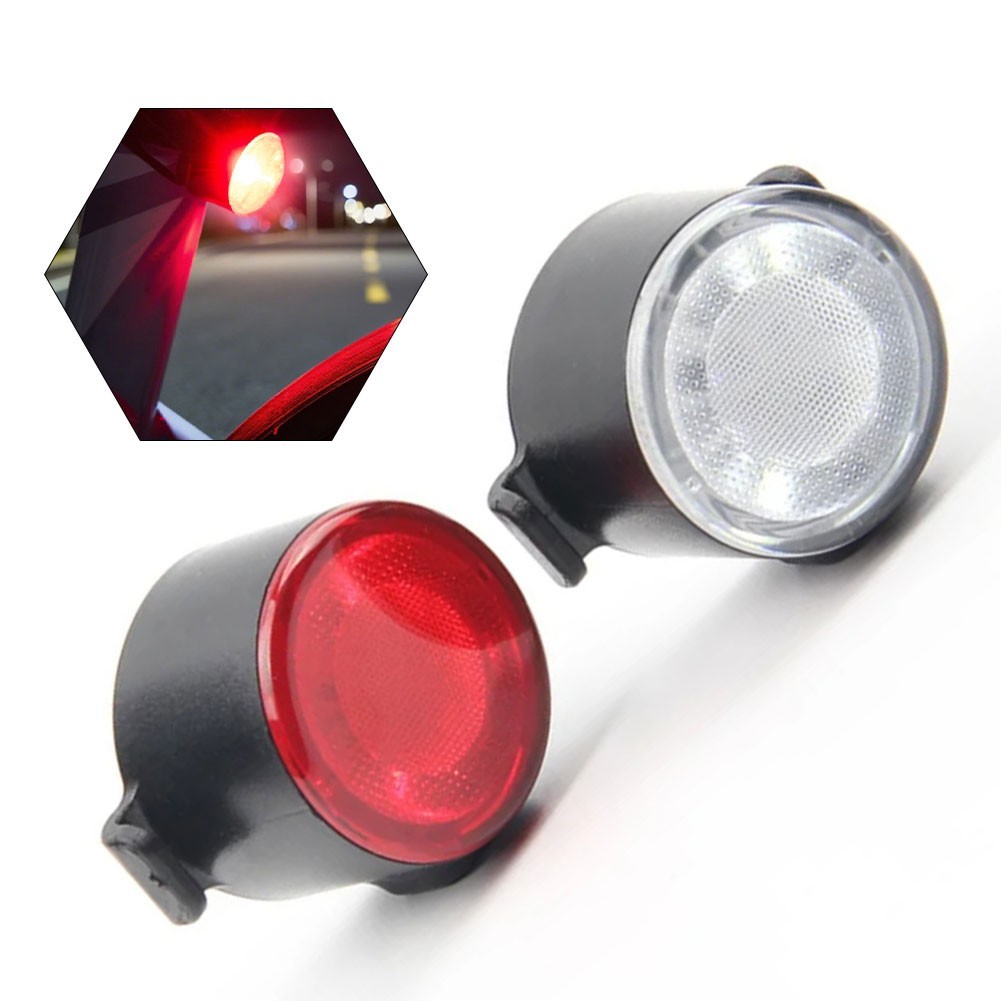 Waterproof LED Bike Lights Set USB Rechargeable Front and Rear Safety Lighting