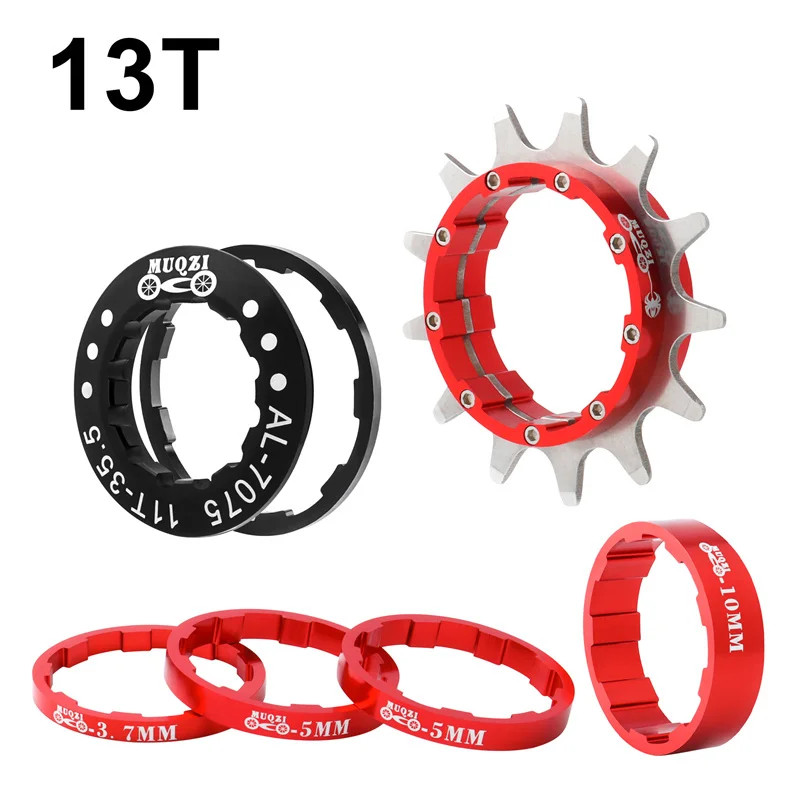 Single Speed Cassette Cog 12T-22T Bike Conversion Sprocket Gear Kit