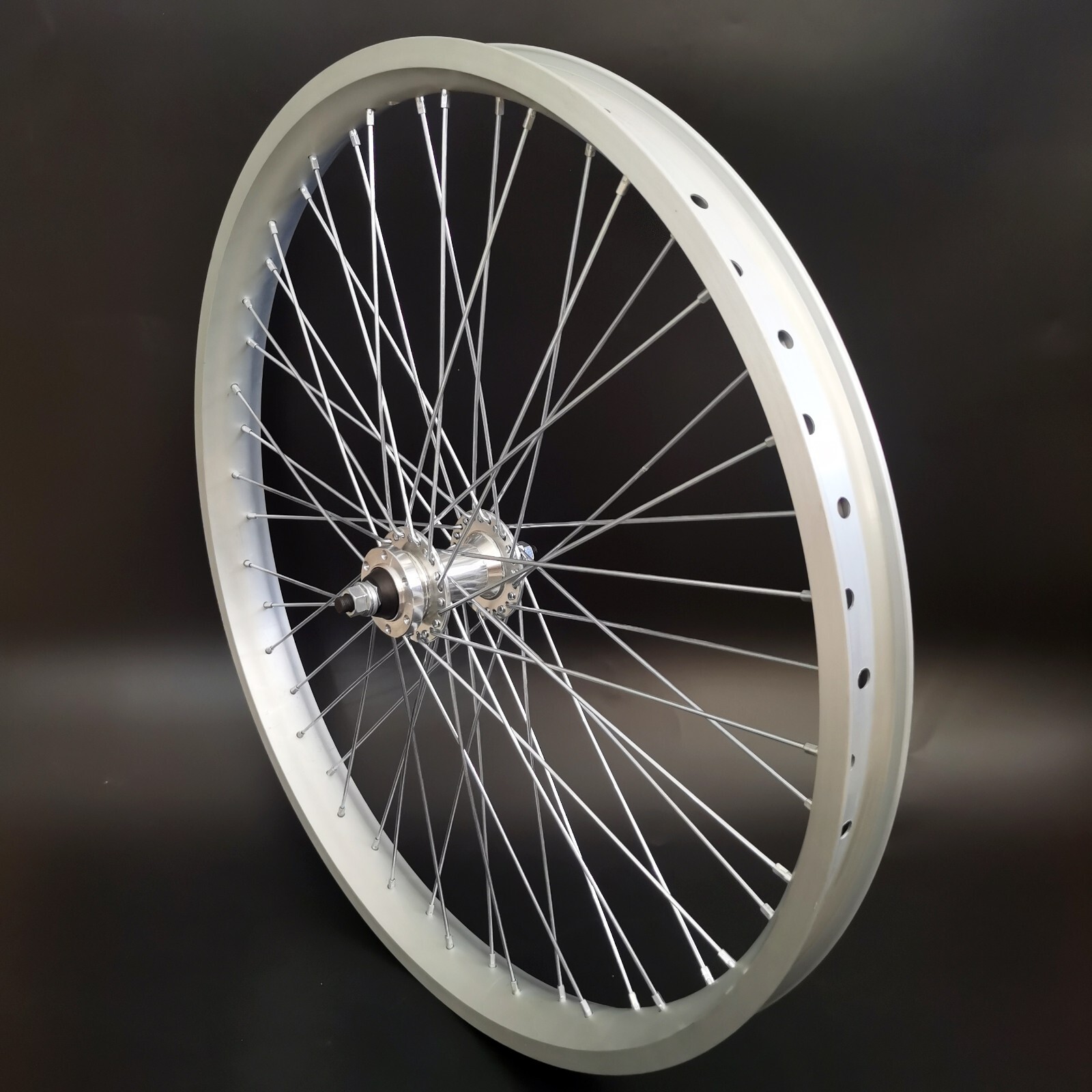 26″x1.85″ Bike Wheel Rim Front & Rear 48x12G & Freewheel &28T Disc Brake Adapter