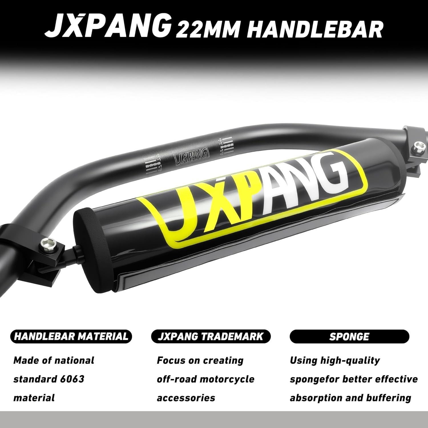 6063-T6 Aluminum 7/8 Inch Motocross Handlebars – Universal for ATV & Dirt Bikes