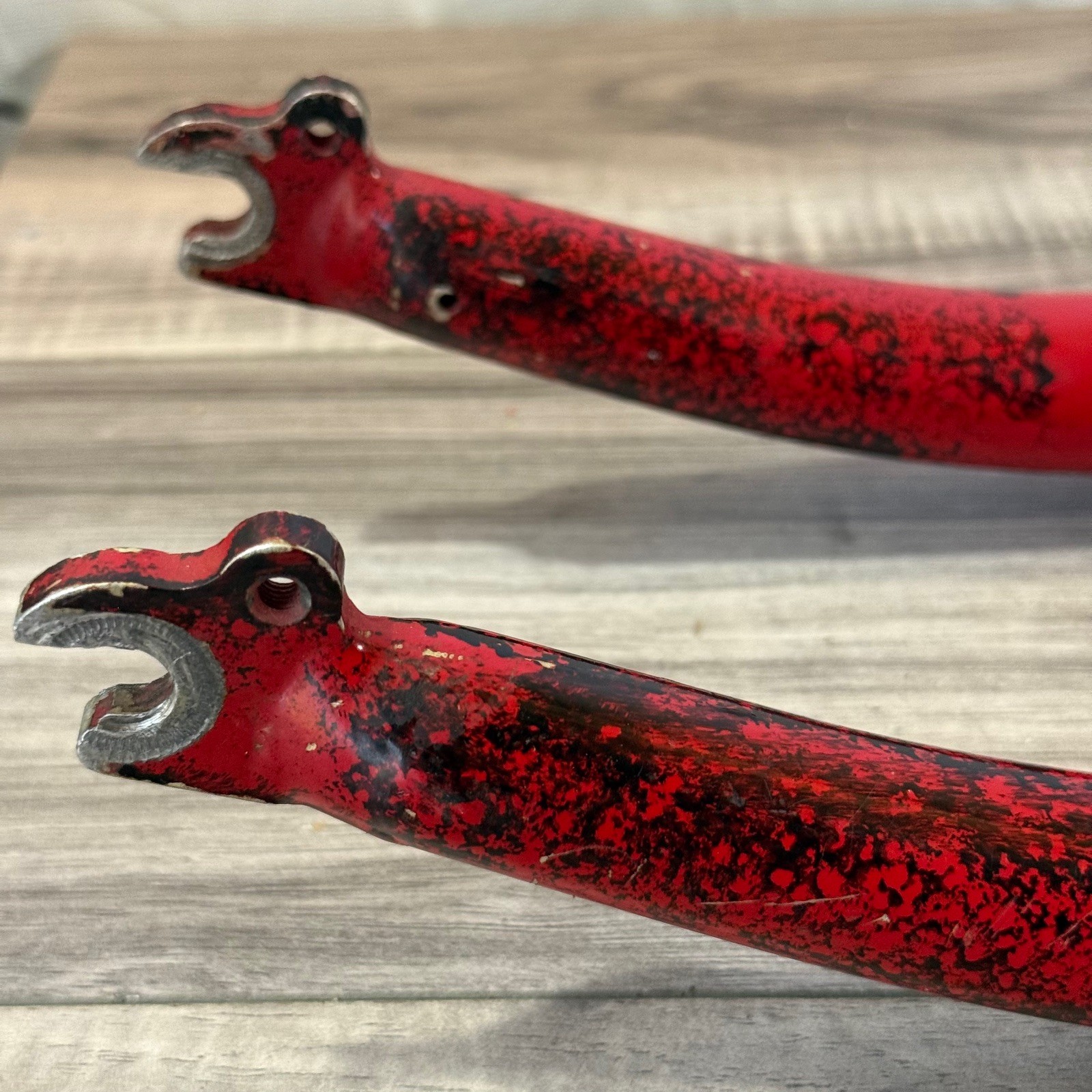 Vintage Cannondale Pepperoni 1 1/4 Threaded Steel Steerer Red 137mm 26
