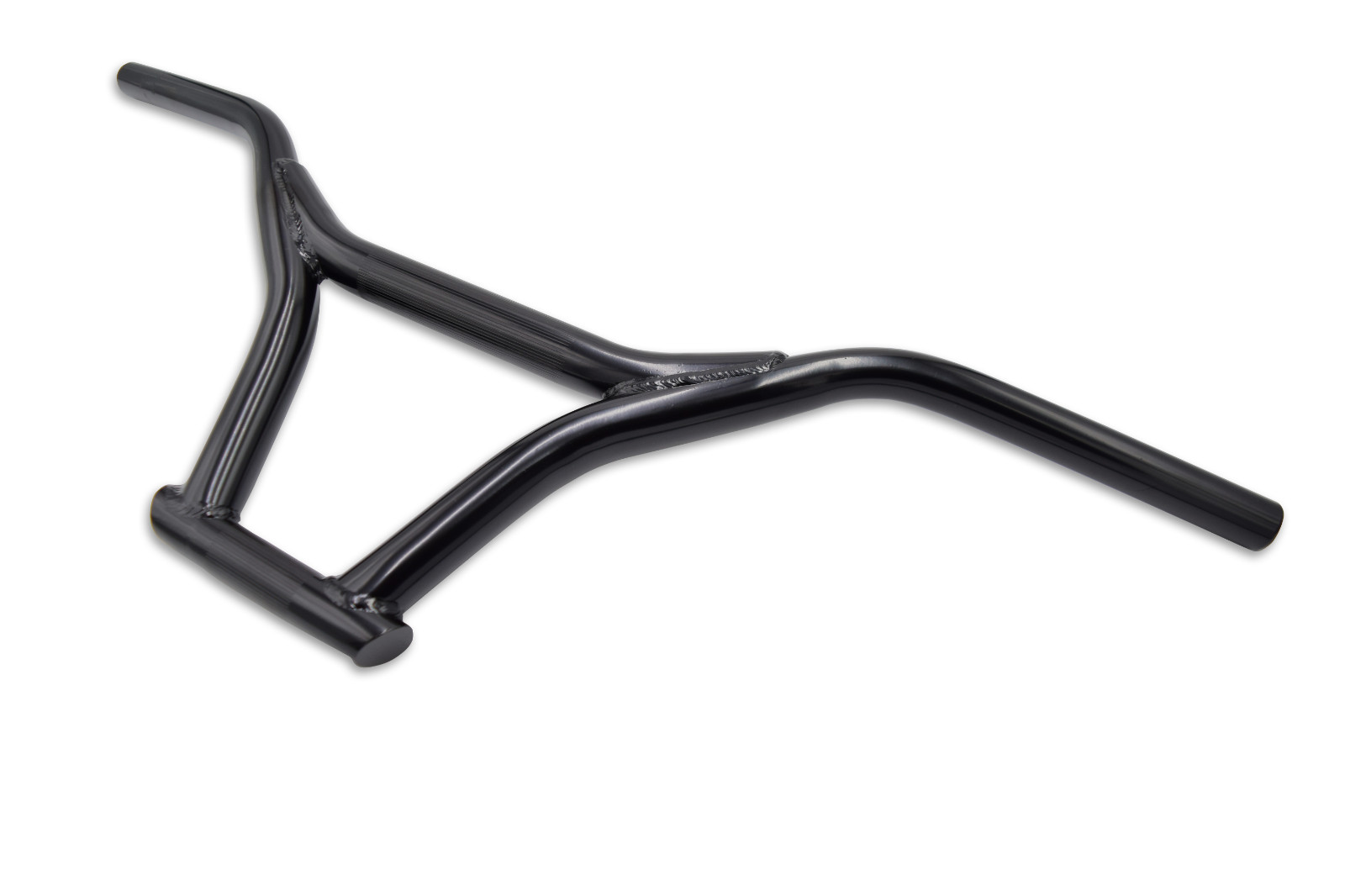 BMX 4 Piece Chromoly Black Handlebar