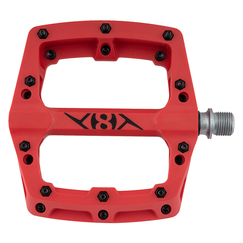 PEDALS OR8 RETOX 9/16 RED