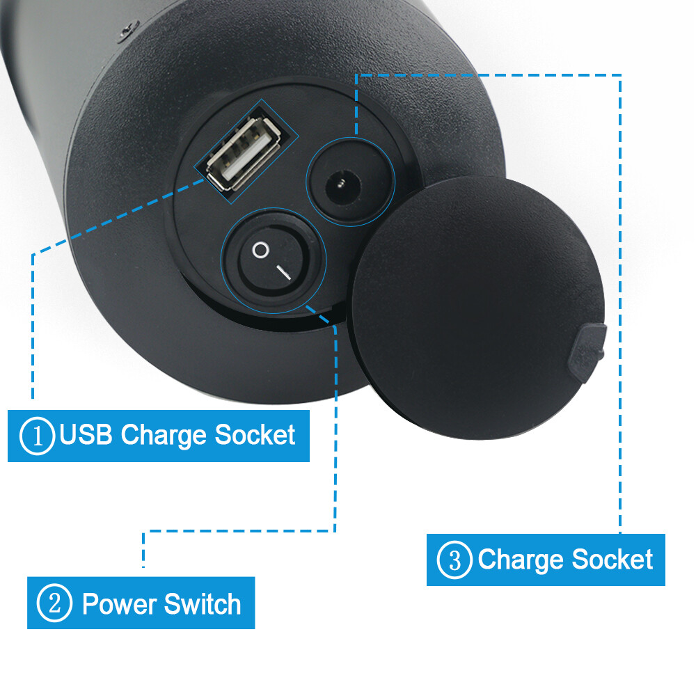 UPP Mini Water Bottle Li-ion Ebike Battery 36V 48V 7Ah 10.5Ah for 50W-500W Motor