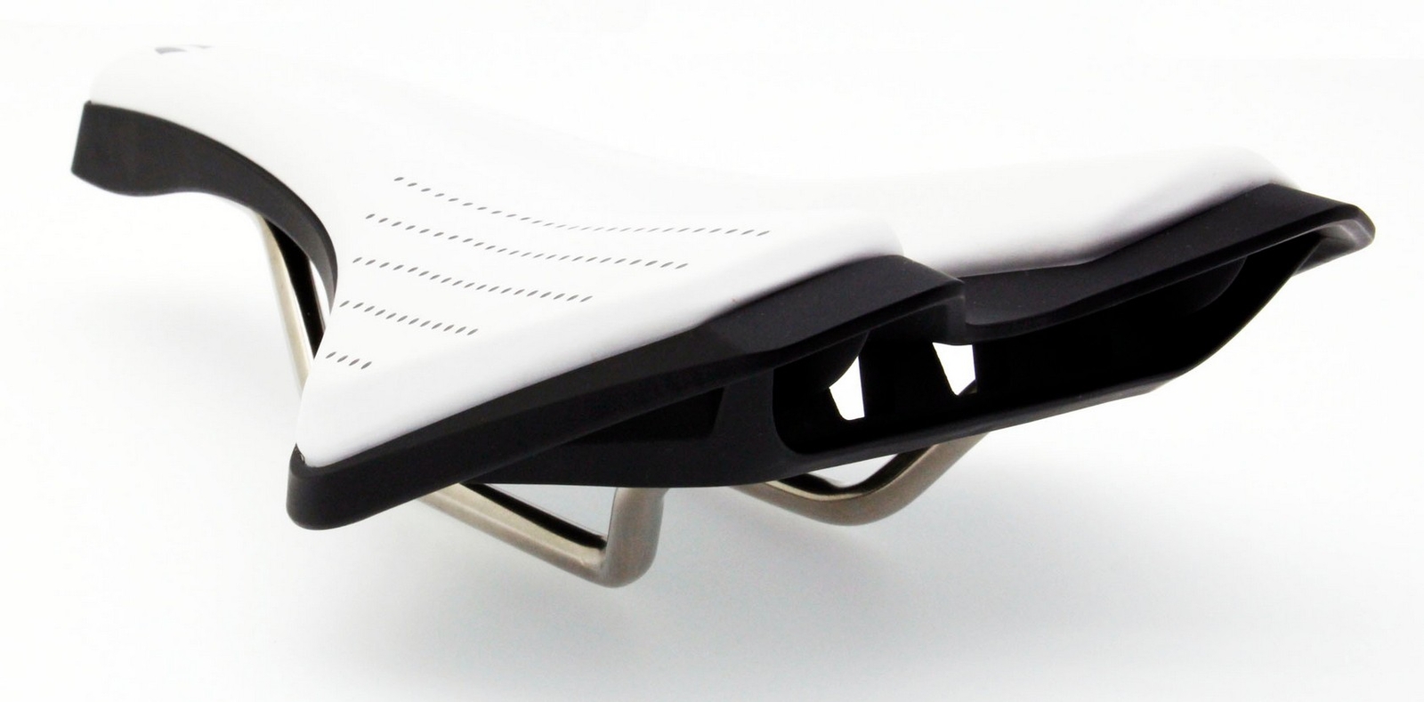 Union Sport Mosselle Road MTB eBike Biking Ti Saddle Titanium-Rail Seat White