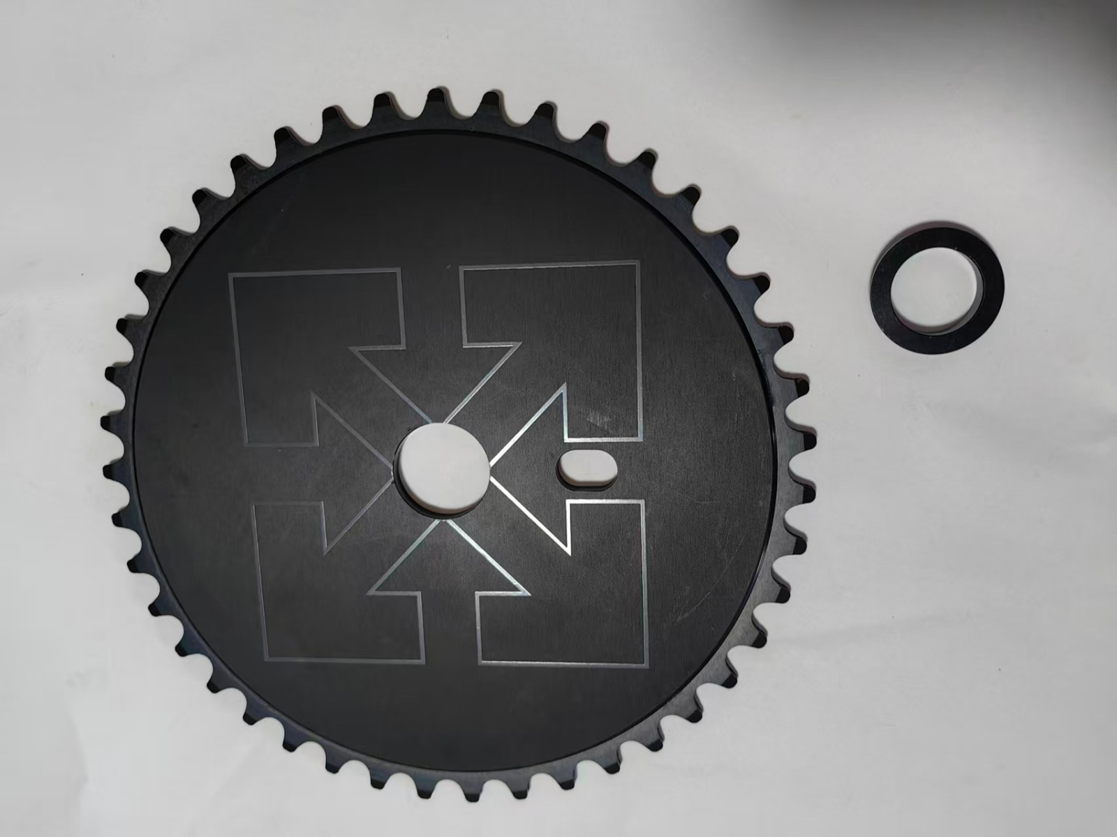 Old School bmx Sprocket 43T Chainring BMX bike Driveline Alloy with 19mm adapter