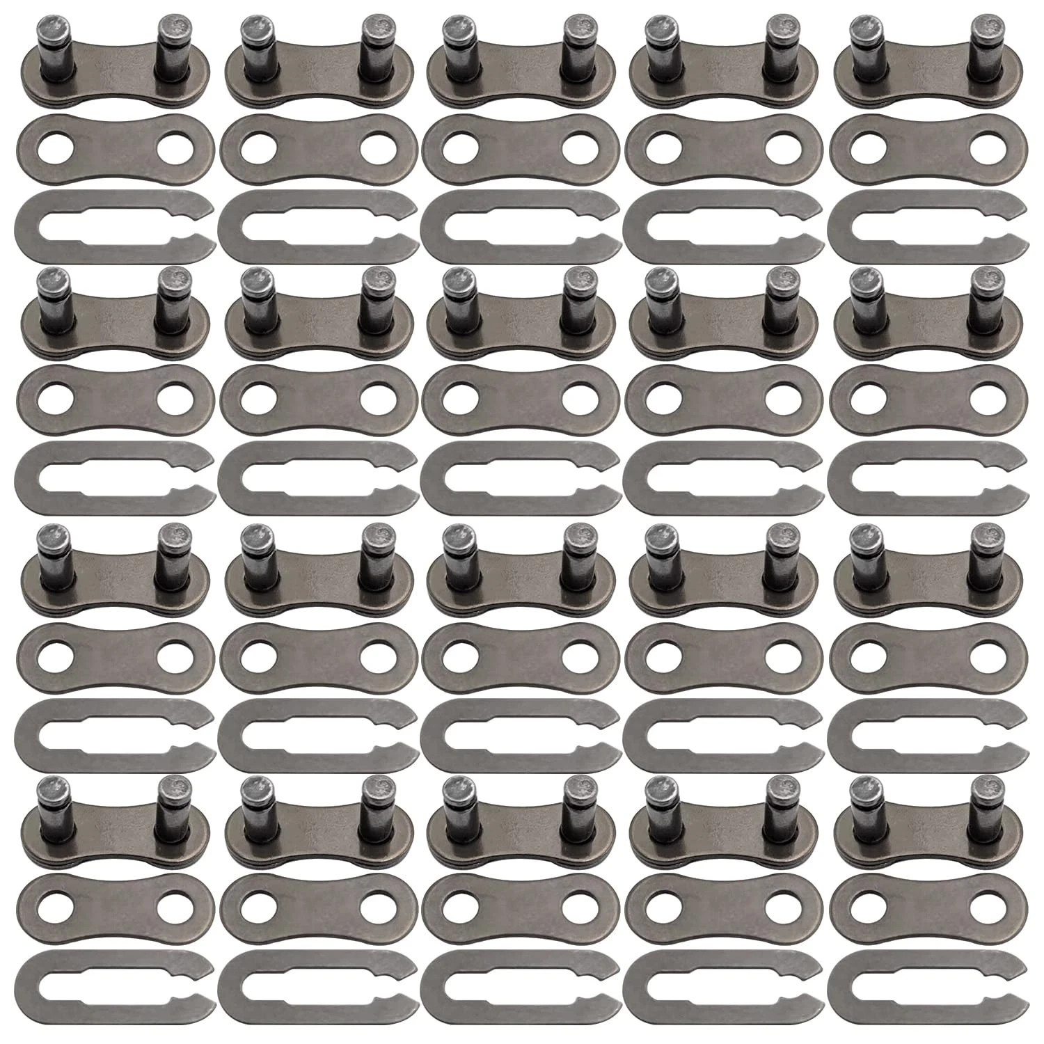 20 Pairs Bike Chain Master Link, 6/7/8/9/10/11/12 Single Speed Chain Replacement