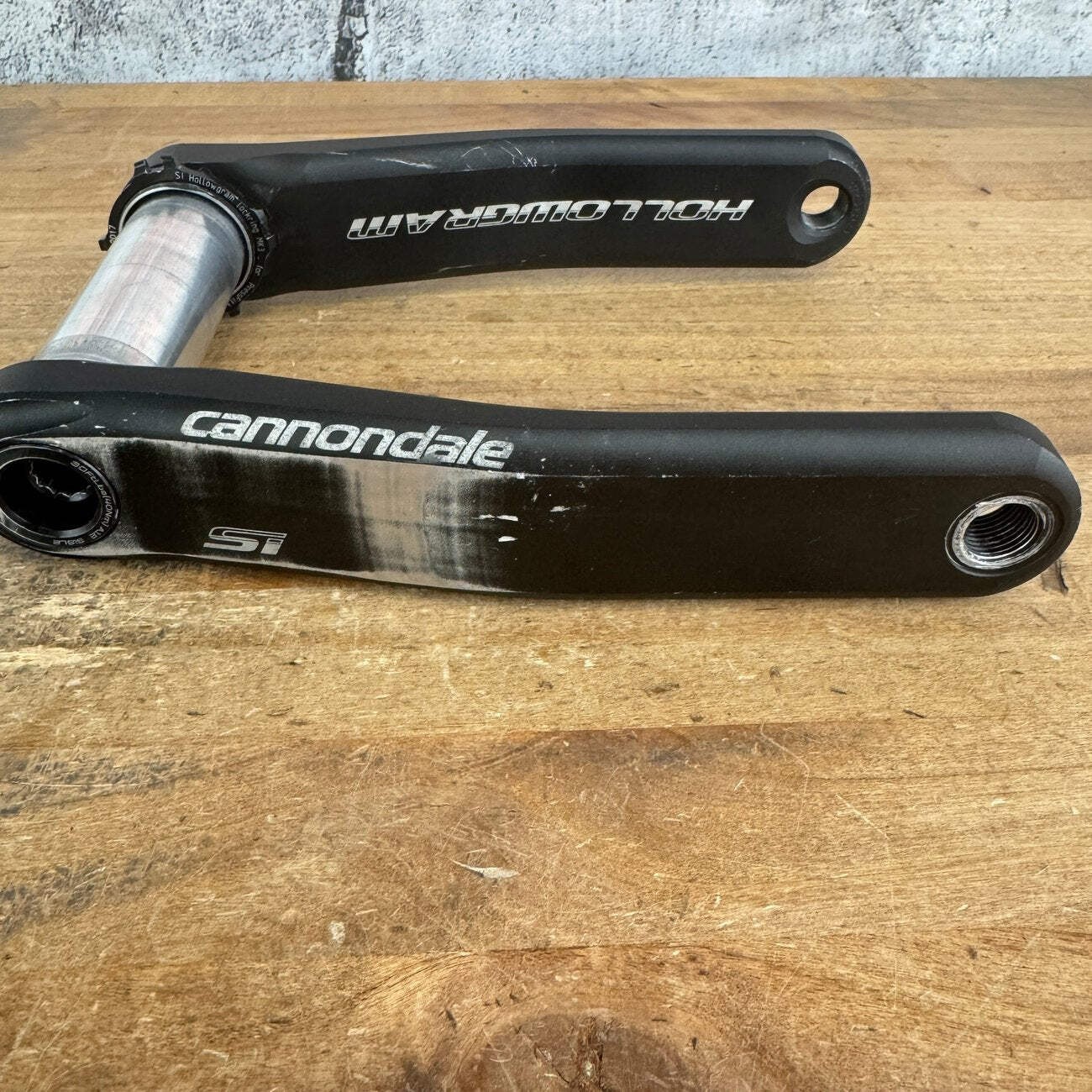 Cannondale Hollowgram Si 172.5mm Alloy 30mm spindle Crank Arms Crankset 406g