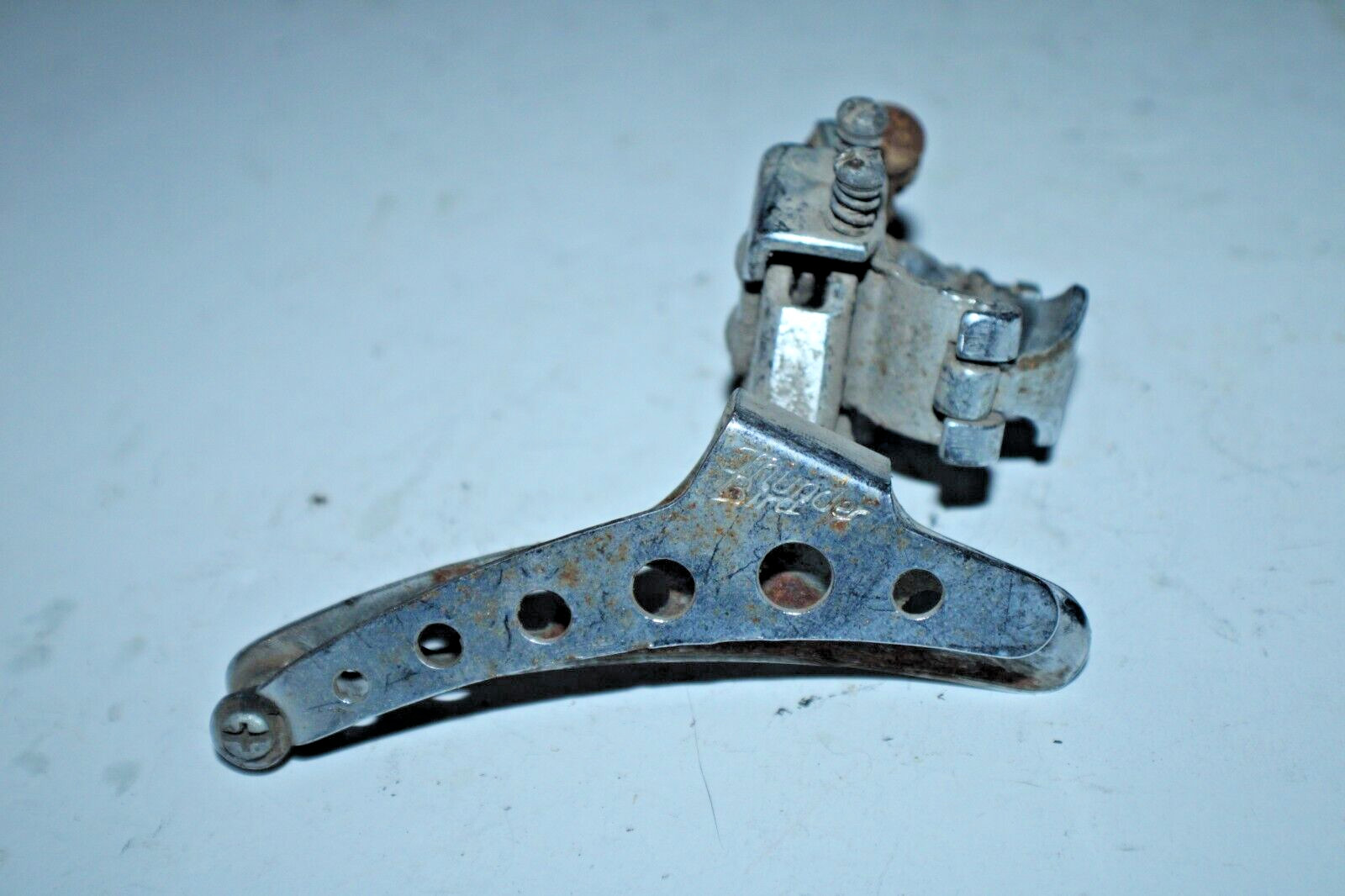 Vintage Shimano Thunderbird Double Front Derailleur 1″ Bottom-Pull USA Shipping
