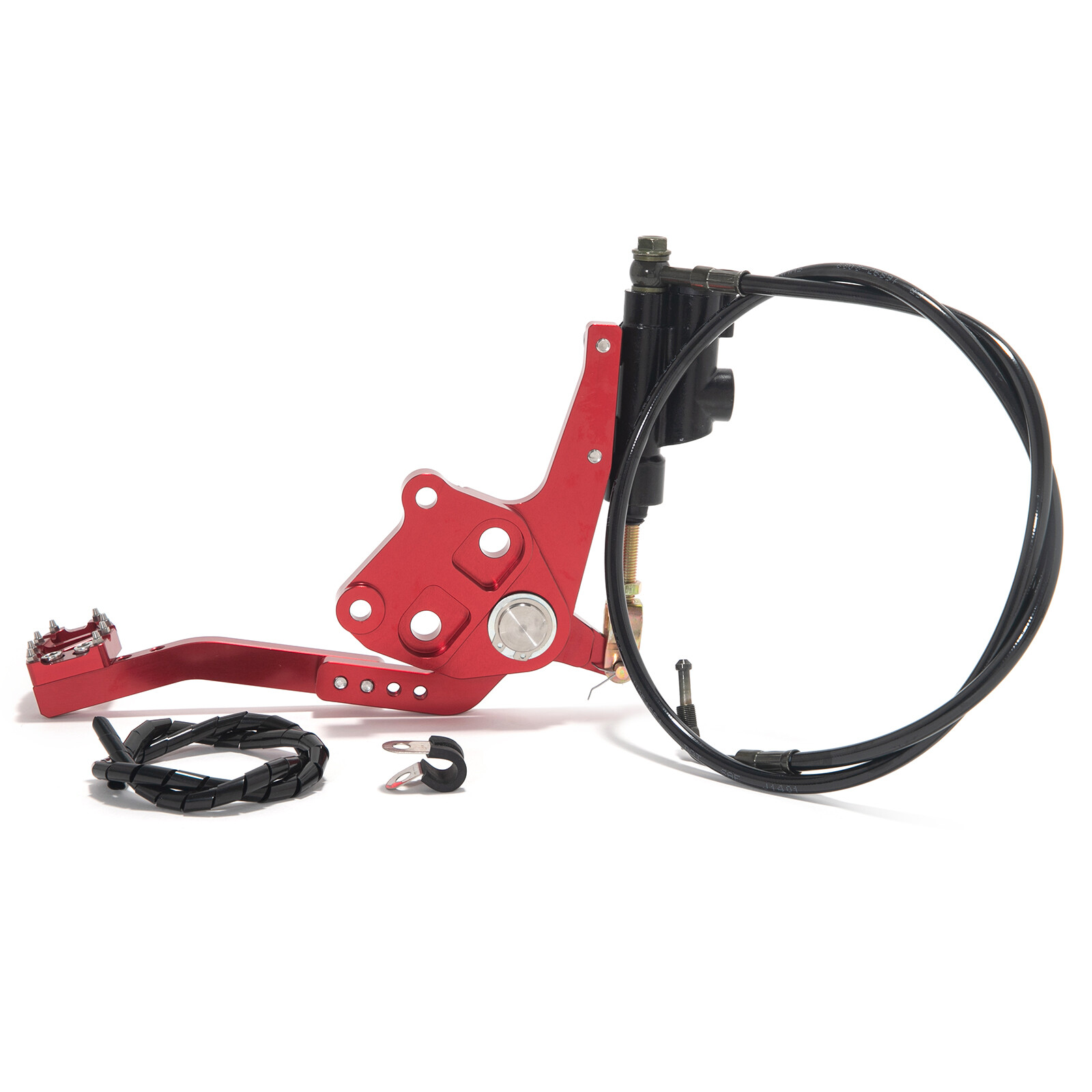 TARAZON Red Aluminum Hydraulic Rear Foot Brake For Talaria XXX (X3) 23-NOW EBike