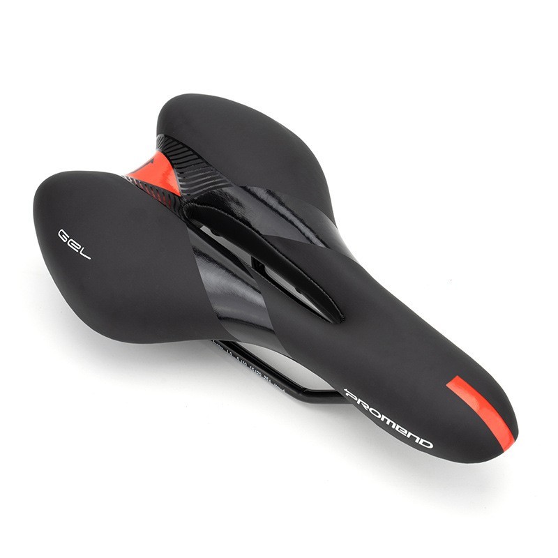 Super Light Leather Bike Saddle Racing Hollow Design Bicycle Seat
