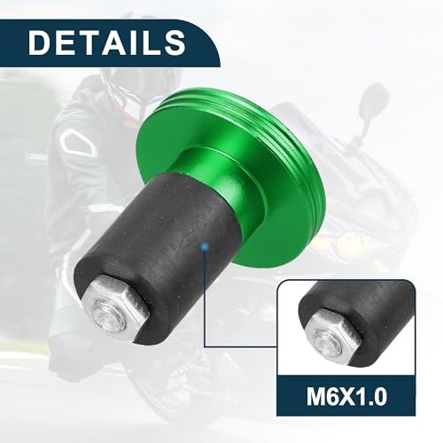 Motorcycle Handlebar End Plug Aluminum Alloy 18mm-20mm 0.71″-0.79″ 32mm OD