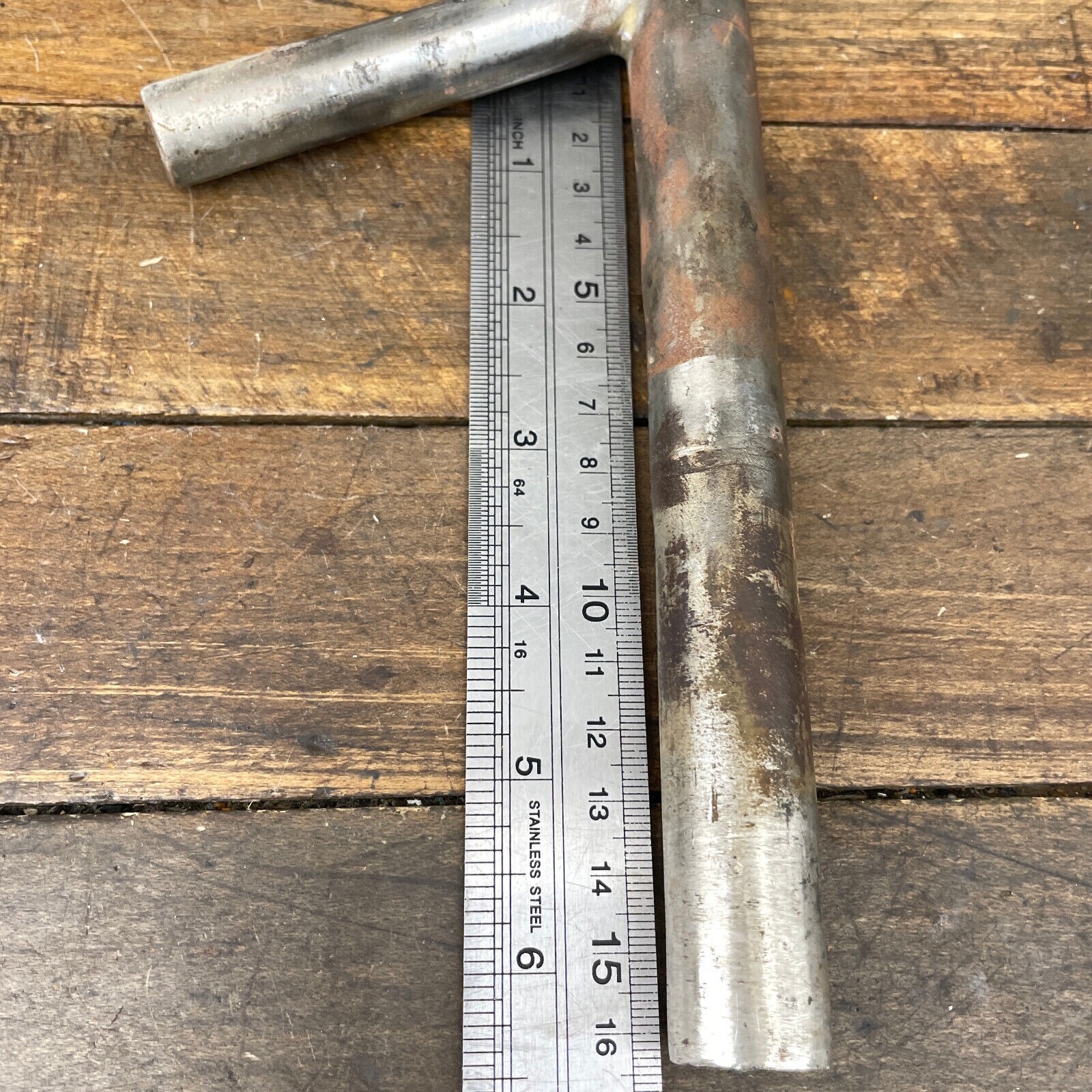 Prewar Schwinn New World Racer Lucky 7 Seatpost Track Bike Vintage Post Wood Rim