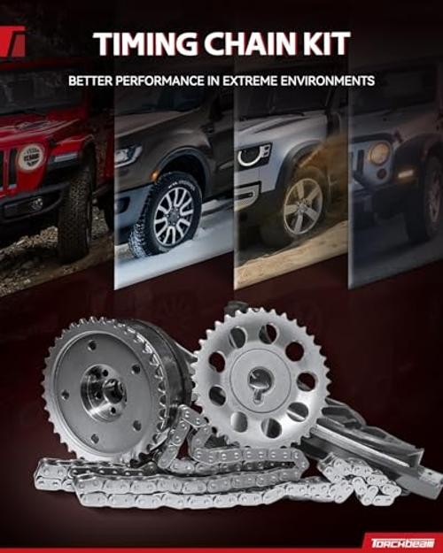 Engine Timing Chain Kit Compatible with Pickup 1995-1997, D21 1990-1994, XL