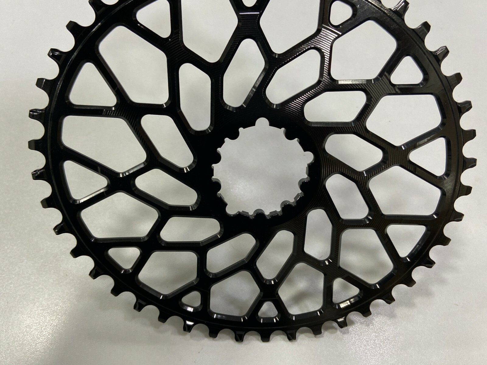 AbsoluteBlack Oval CX /Gravel 1X Direct Mount Chainring For Sram Crank (36T-48T)