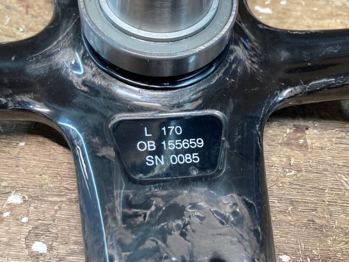 CAMPAGNOLO Athena PowerTorque Carbon Crankset Right Only 170mm 6.69 inch 53/39T